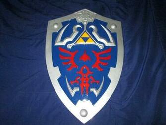 Hylian Shield iPhone Wallpaper Shelf By