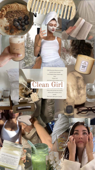 Pretty Girl Aesthetic Wallpaper