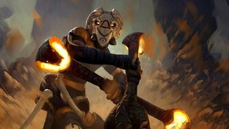 Rhasta Shadow Shaman Dota HD Wallpaper Hero Image Picture