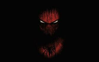 Black Red Spider Man Artwork Marvel Comics Background