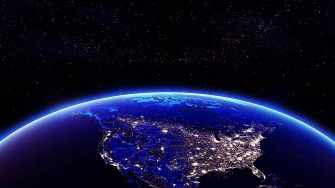 4k Laptop Earth From Space Wallpaper