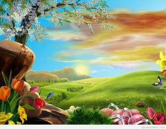 Easter HD Desktop Background