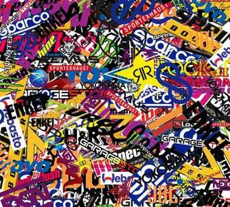 HD Sticker Bomb Wallpaper S