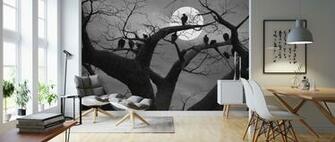 Spooky Tree High Quality Wall Murals With Delivery Photowall
