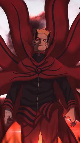 Naruto Uzumaki Baryon Mode 4k Phone iPhone Wallpaper 2540c