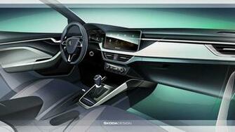 Skoda Scala Interior Teased Ahead Of December Full Reveal
