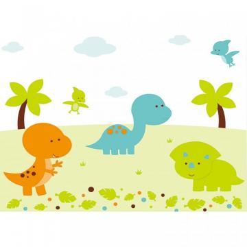 Allenjoy Photo Photophone Backdrop Colorful Cute Cartoon Dinosaur