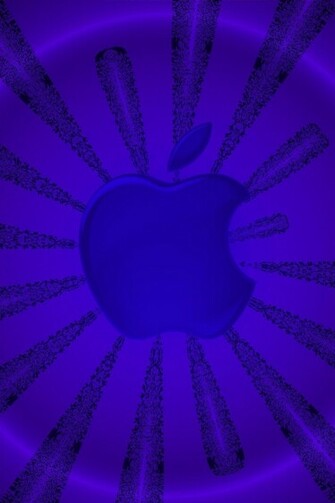 Purple Background iPhone Wallpaper