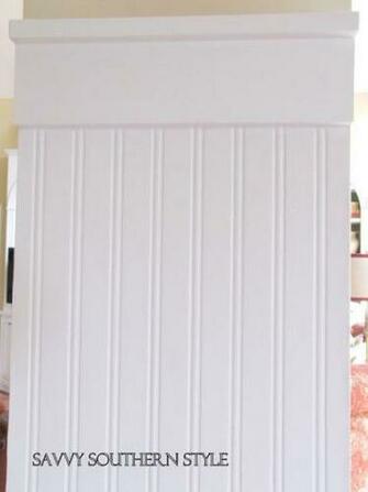 Style Beadboard Wallpaper Was Purchased At Our Local Ace Hardware