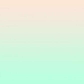 Green Fade To White Peach Mint Art Print