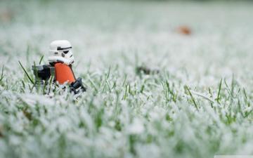 Lego Stormtrooper Ultra HD Desktop Background Wallpaper For