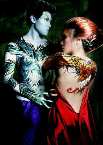 HD Body Painting Wallpaper Desktop