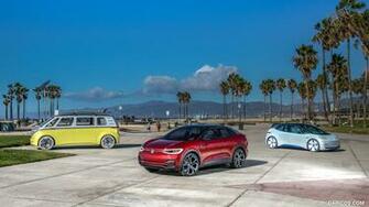 Volkswagen I D Crozz Concept And Family HD Wallpaper
