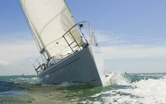 Wallpaper Yacht Sail Water Desktop In The
