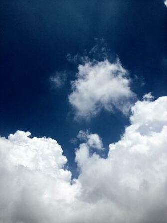 iPhone Wallpaper Deep Blue Sky By Seetoyuxiang