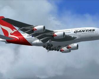 Airbus A380 Qantas Wallpaper In