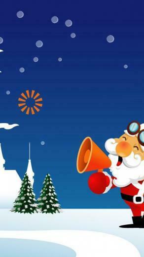 iPhone Smartphone HD Christmas Wallpaper For