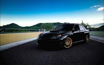 Subaru Impreza Wrx Black Wallpaper