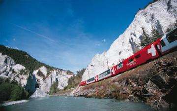 The Glacier Express Wallpaper Man Made Hq