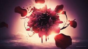 The Pixel City Red Passion Amp Morbus Wallpaper HD