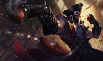 Gangplank Fan Art League Of Legends Wallpaper