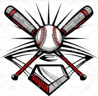 Baseball Or Softball Crossed