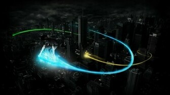 Abstract Cityscapes Wallpaper