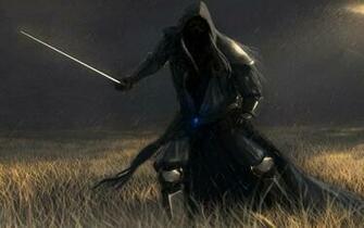 Scary Dark Horse Rider Wallpaper And Stock Photos