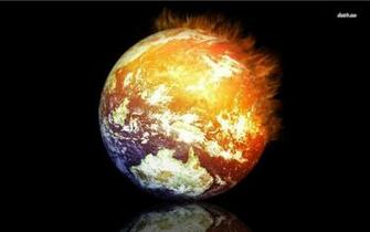 Burning Earth Wallpaper Fantasy