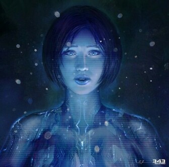 Wallpaper Cortana Halo Concept Art Industries