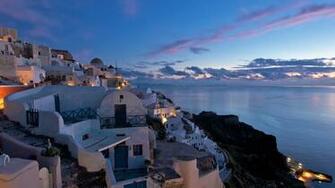 Santorini Wallpaper X