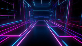 Purple Wallpaper 4k Neon Lights 5k Futuristic