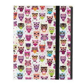 Cute Owl Background Pattern For Kids iPad Case