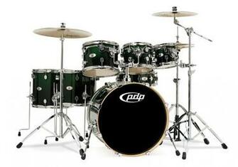 Pdp Kits Pacific Drums And Percussion M5 Series Lacquered Emerald