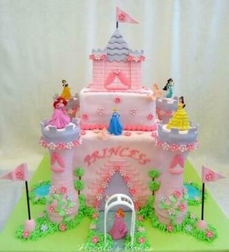 Disney Princess Castle Cake Wallpaper