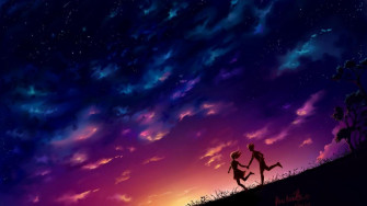 Anime Couple Wallpaper