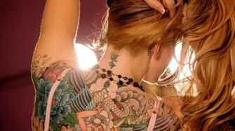 Tattoo Girl Wallpaper