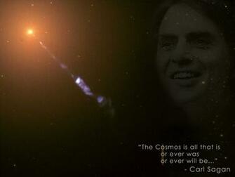 Carl Sagan Wallpaper M87 Jet By Lord