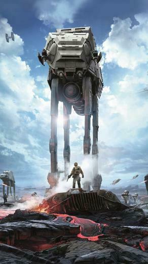 An93 Battlefront Game Nerd Awesome Art Illust A Long Time Ago