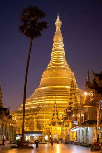 Incredible Night Image And Photos Of Shwedagon Pagoda