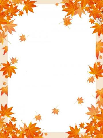 Autumn Leaves Small Clear Background Leaf Golden