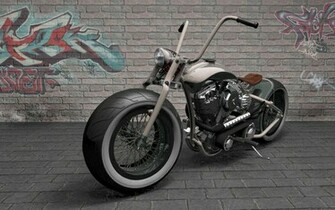 Custom Bobber Motorcycles Wallpaper