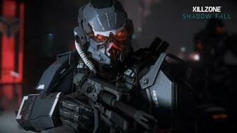 Killzone Shadow Fall Game HD Wallpaper Assault Trooper Rifle
