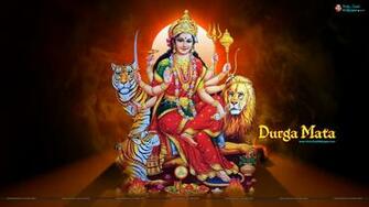 Goddess Durga HD Widescreen Wallpaper
