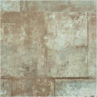 Walls Republic R1426 Henge Faux Metal Wallpaper Beige Ft X