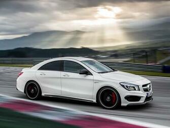 White Cars Amg Rims Races Mercedes Benz Wheel Cla