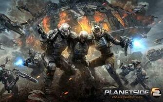 HD Wallpaper Planetside Ps4