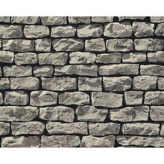 Creation Wood N Stone Rural Brick Natural Photo Wallpaper