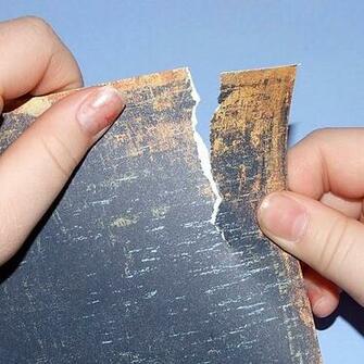 Tearing A Paper