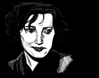 Liz Fraser On Tablet By Amelia Rule